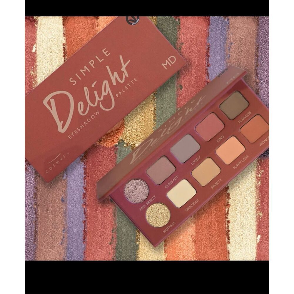 Cosmyfy Pressed Pigment and Eyeshadow Palette Vegan Made in Italy